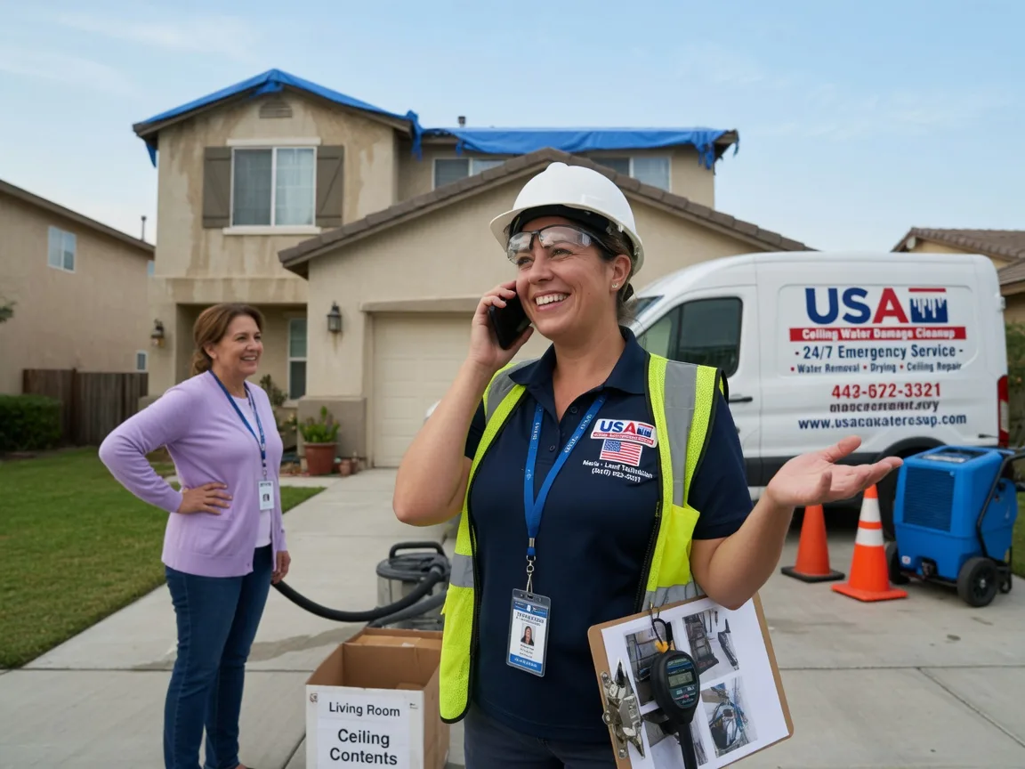 Ceiling Water Damage Restoration Liberty Center, IN FAQs